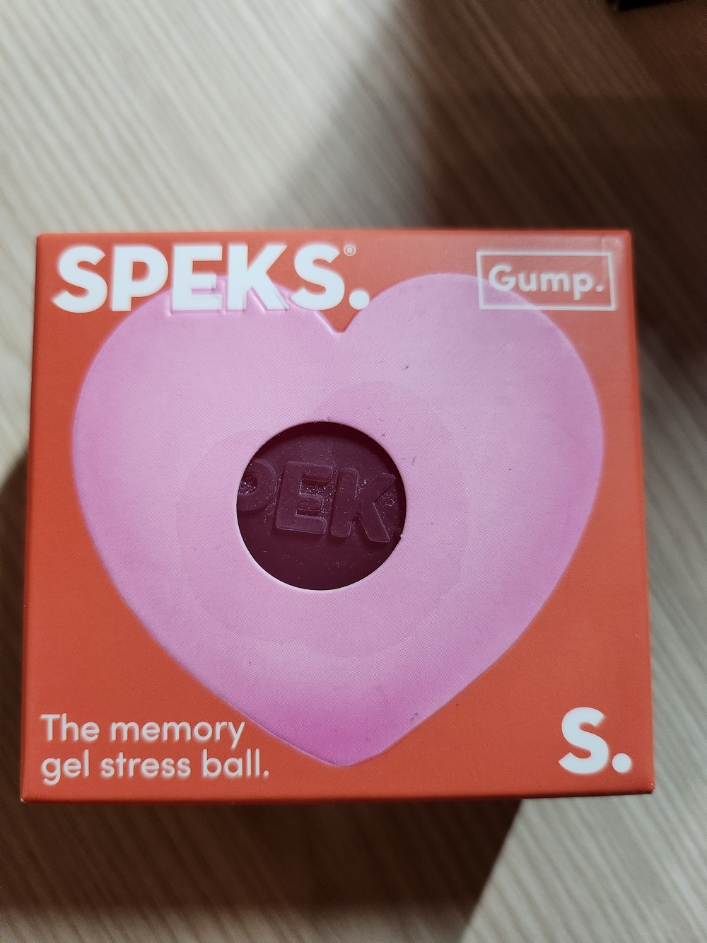 Speks Gump Heart- Pink